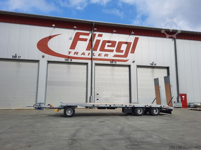 Lowbed Fliegl Tiefladeanhänger DTL 300 P Agrar 5,9m