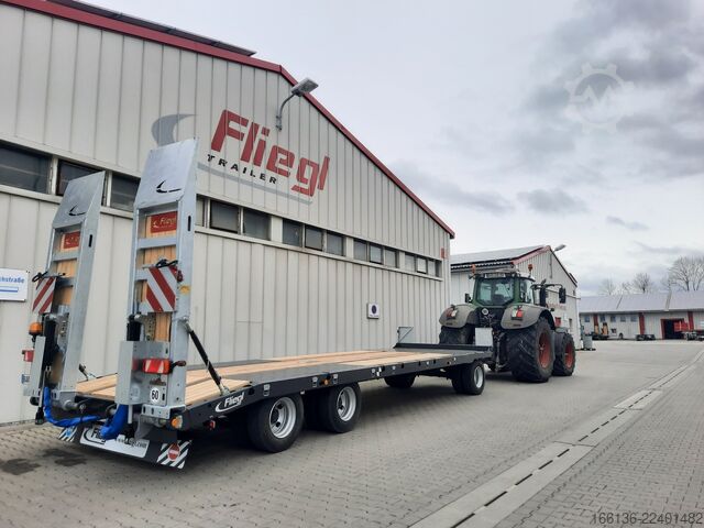Lowbed Fliegl Tiefladeanhänger DTL 300 P Agrar 5,9m