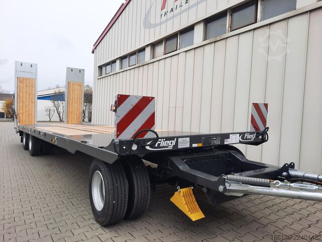 Lowbed Fliegl Tiefladeanhänger DTL 300 P Agrar 5,9m