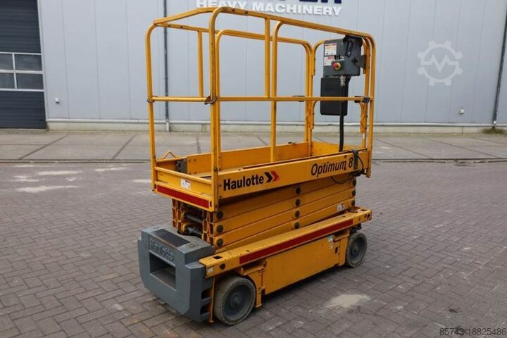 Scissor lift Haulotte Optimum 8AC Electric, 7.77m Working Height, 230kg