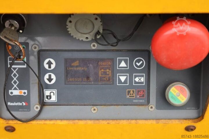 Scissor lift Haulotte Optimum 8AC Electric, 7.77m Working Height, 230kg