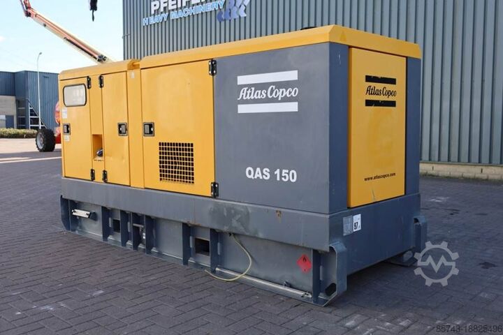 Generator set Atlas Copco QAS 150 Diesel, 150KVA * NON - WORKING *
