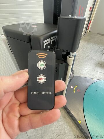 Palettenwickler Drehteller Stretchen ATLANTA mit. Autom. Folienanlegen MYTHO S - NEU Arya - Mast 2400 mm - 200%