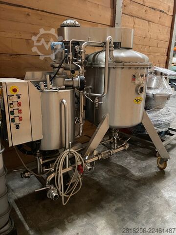 Diatomaceous earth filter system for wine Kögel 