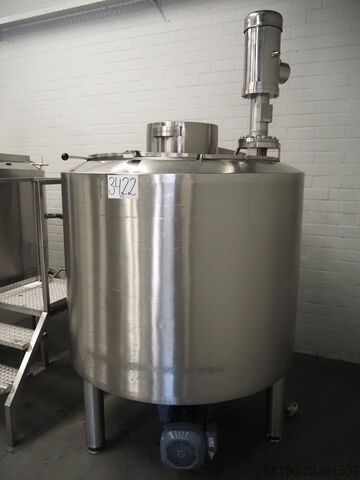Stainless steel mixing kettles Terlet 900
