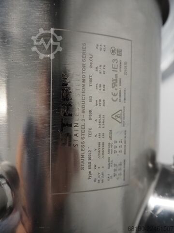 Stainless steel mixing kettles Terlet 900