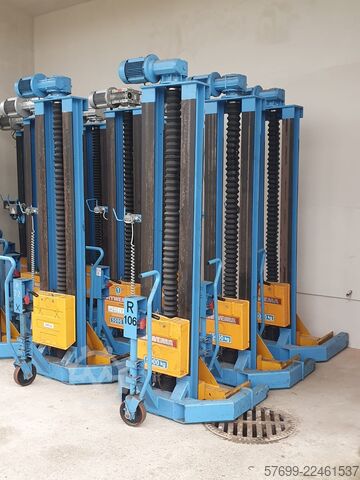 Wheel gripper mobile lifting jacks Hywema RG5