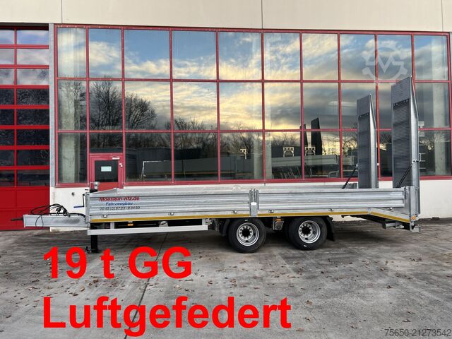Tieflader Anhänger Möslein TTO 19  19 t Tandemtieflader,Neufahrzeug