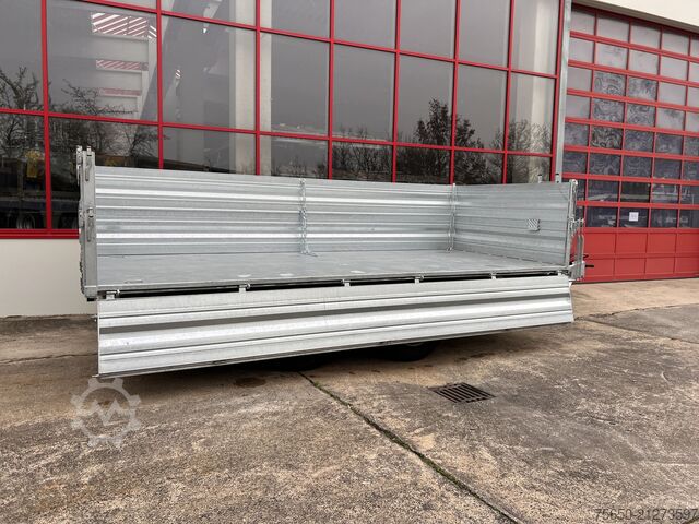 Kippanhänger Möslein TTD 19 AB  19 t Tandemkipper Tieflader, Breitbereifung Aufsatzbordwänden-- Neufahrzeug --