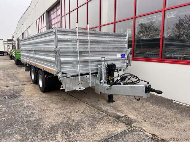 Kippanhänger Möslein TTD 19 AB  19 t Tandemkipper Tieflader, Breitbereifung Aufsatzbordwänden-- Neufahrzeug --