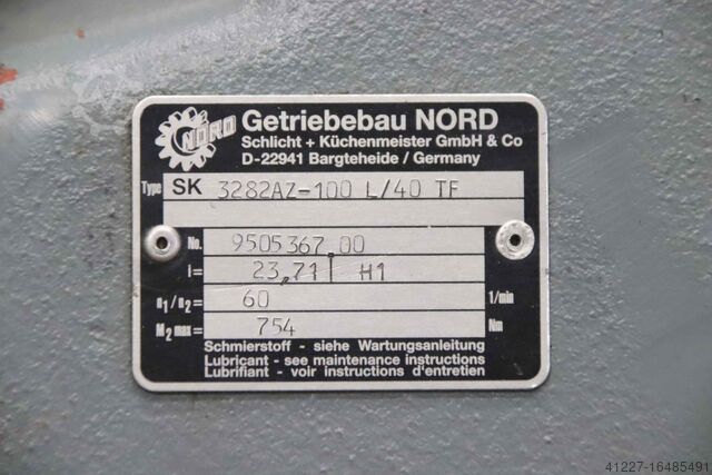 Getriebemotor 3 kW 60 U/min Nord SK 3282AZ-100L/40 TF SK 100L/40