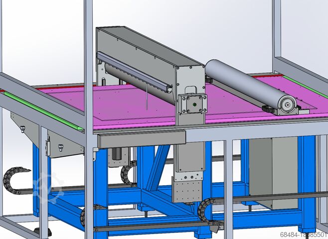 Isolierglasherstellungsmaschine DPE - Rubbing GMR Rubbing Unit 1550 x 1550 mm