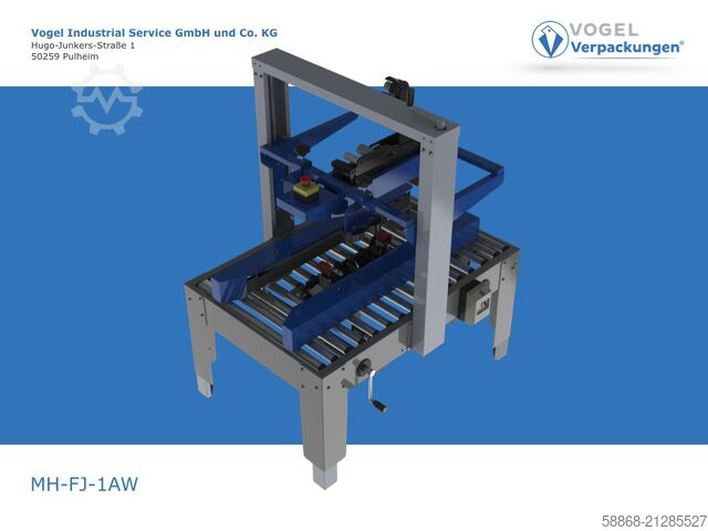 Carton sealing machine Kartonverschließer MH-FJ-1AW