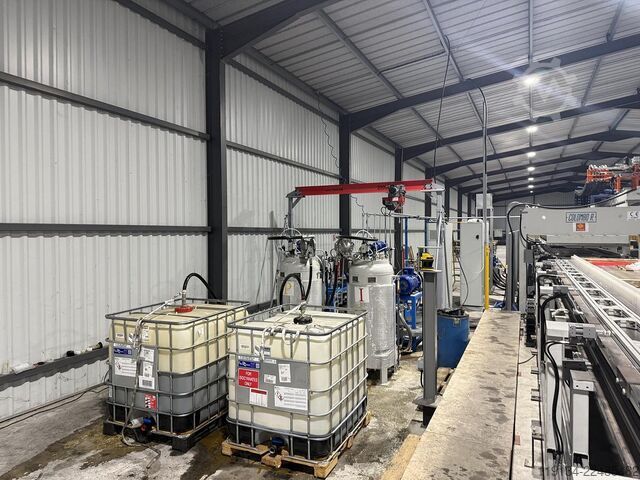 Diskontinuierliche Sandwichpaneel-Linie COLOMBO COLOMBO Discontinuous sandwich panel line