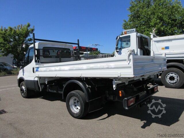 Three-way tipper van iveco Daily 70-180 Dreiseitenkipper, AHK, Klima