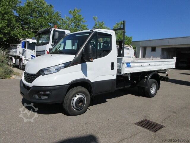 Tipper van iveco Daily 70-180 Dreiseitenkipper, AHK, Klima
