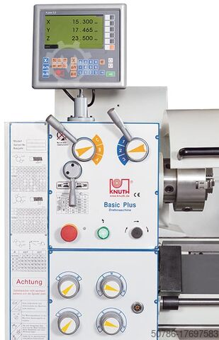 Konventionelle Drehmaschine - Basic Plus Knuth Basic Plus
