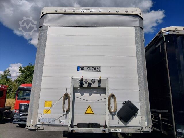 Auflieger mit Pritsche & Plane Schmitz Cargobull SCS 24/L-13.62 EB Liftachse