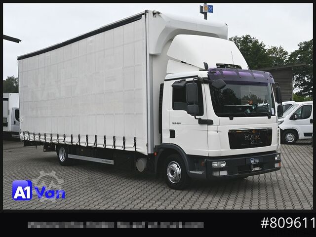 Customized van MAN TGL 8.220 Pritsche Plane, Klima, Schiebeplane, Automatik