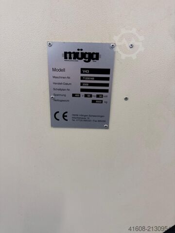 CNC vertikales Bearbeitungszentrum MÜGA V 43