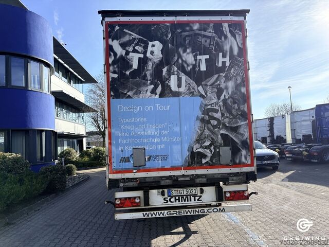 Open semitrailer with tarp SCHMITZ CARGOBULL SCS 24/L - 13.62 E B - (FH MS)