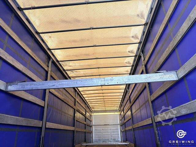 Open semitrailer with tarp SCHMITZ CARGOBULL SCS 24/L - 13.62 E B - (FH MS)