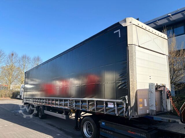 Open semitrailer with tarp SCHMITZ CARGOBULL Mega XL, lifting/sliding roof, neue Plane