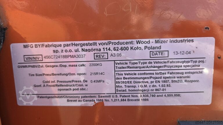 Bandsäge Wood-Mizer LT70, 12 Meter Wood-Mizer LT70