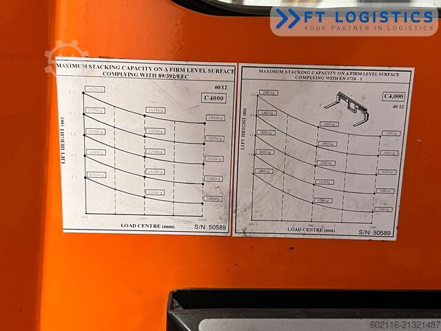 Vierwegestapler Combilift C4000 DIESEL TRIPLEX 6800 AIR CONDITION