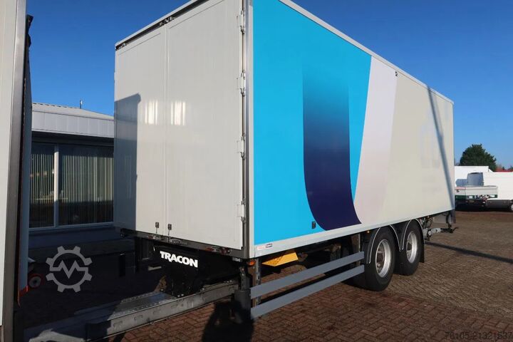Box body Volvo FM 420 6x2 Bak + Dhollandia klep 1500 kg + Aanh...