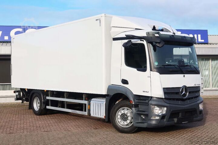 Box body Mercedes-Benz Actros 1840 L Bkawagen+ BAR klep 2.000kg met Ge...