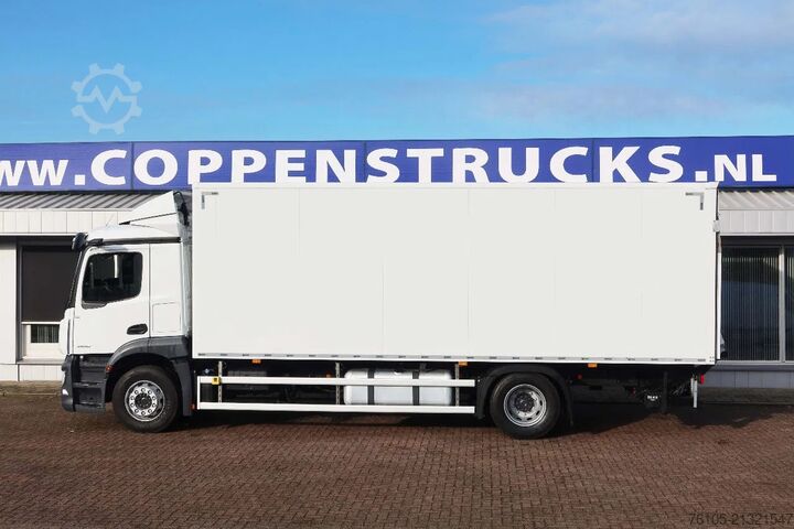 Box body Mercedes-Benz Actros 1840 L Bkawagen+ BAR klep 2.000kg met Ge...