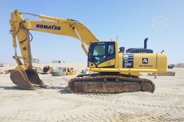 Crawler excavator Komatsu PC500LC (multiple units available in Saudi Arabia)