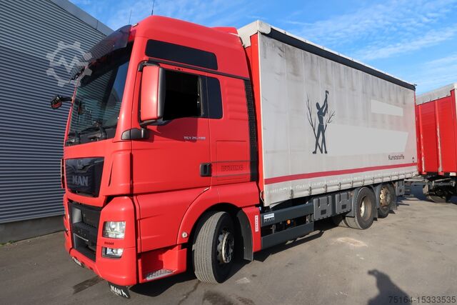 LKW mit Pritsche & Plane MAN TGX 26.480 LL 6x2