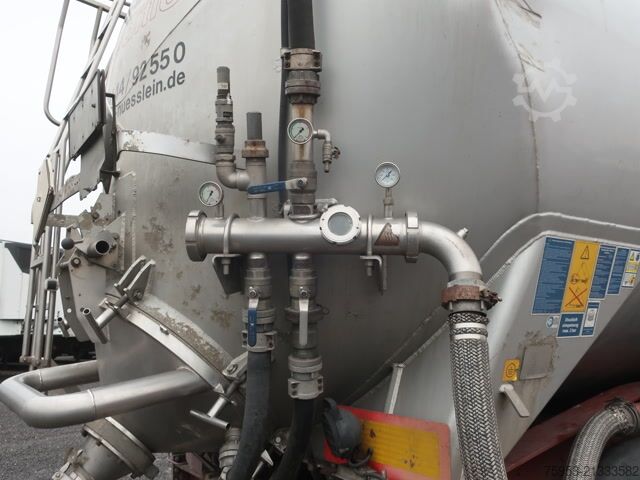 Siloauflieger Feldbinder KIP 52.3 Kippsilo 52 m³ eigene Hydraulik