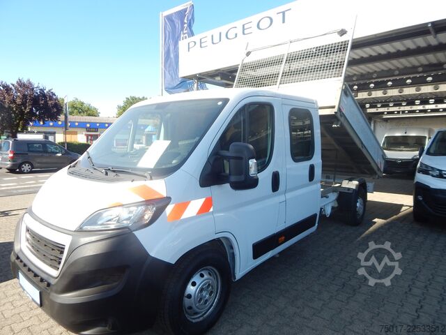 Dreiseitenkipper Zusatzscheinwerfer+Doka Peugeot 3-Seiten Kipper  Schutz Boxer Pritsche+Navi+Kamera+AHK 3,5t