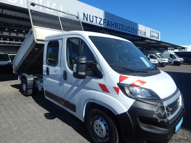 Dreiseitenkipper Zusatzscheinwerfer+Doka Peugeot 3-Seiten Kipper  Schutz Boxer Pritsche+Navi+Kamera+AHK 3,5t