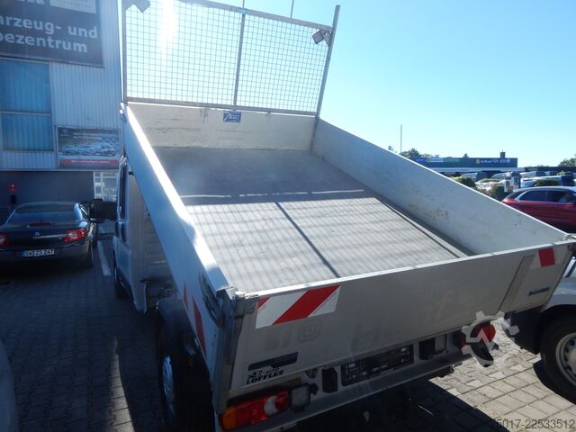 Dreiseitenkipper Zusatzscheinwerfer+Doka Peugeot 3-Seiten Kipper  Schutz Boxer Pritsche+Navi+Kamera+AHK 3,5t