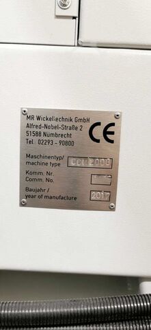 Core Cutting Machine MR Wickeltechnik CCM 2000