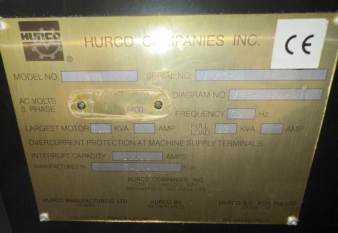 CNC Fräsmaschine Hurco VM1