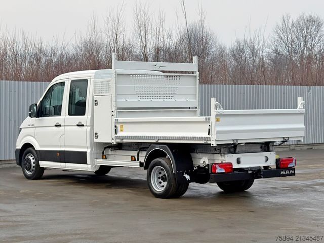 Tipper van MAN TGE 3.180 *Pritsche 2,80m * DOUBLE CABIN * TOP