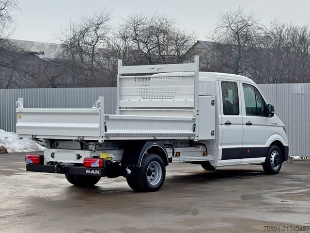 Tipper van MAN TGE 3.180 *Pritsche 2,80m * DOUBLE CABIN * TOP