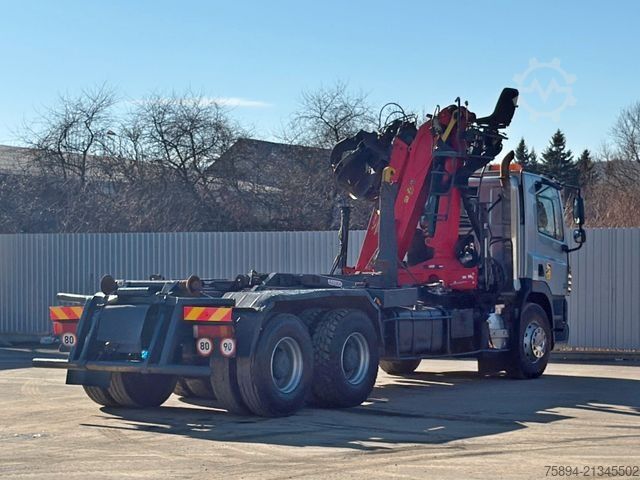 Roll-off tipper truck DAF CF 85.460 * ABROLLKIPPER + EPSILON E120Z /6x4