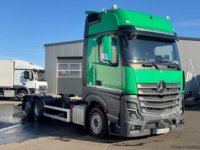 Swap body truck MERCEDES-BENZ ACTROS 2542 L / GIGASPACE / LENKACHSE