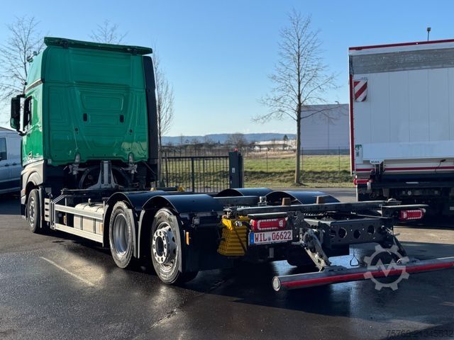 Swap body truck MERCEDES-BENZ ACTROS 2542 L / GIGASPACE / LENKACHSE