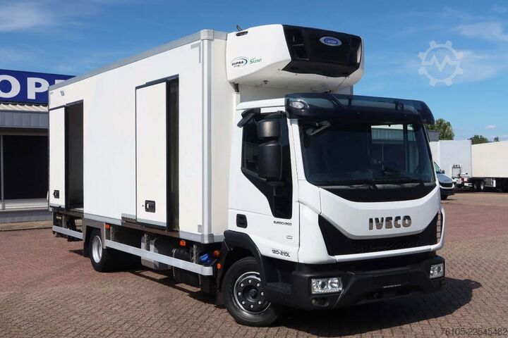 Kühl-/Tiefkühltransport Iveco EuroCargo 120 El 210L Carrier Supra 850 MT Koel...