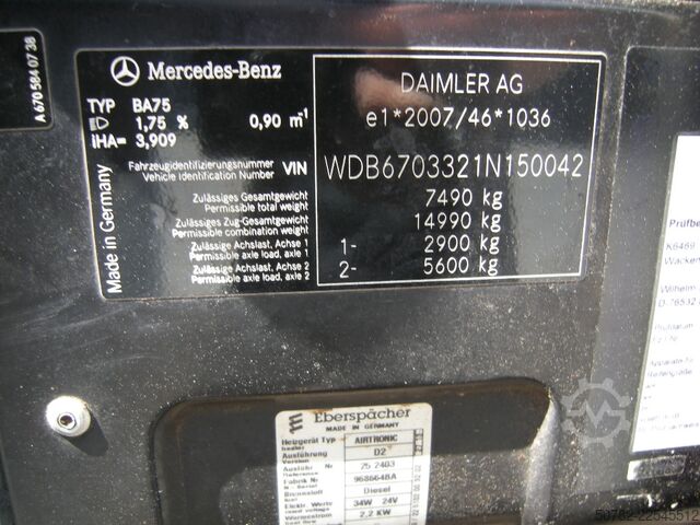 Transporter mit Kipper Mercedes-Benz Vario 816 Kipper