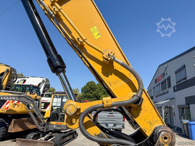Chain excavator Caterpillar 323FL Kettenbagger OQ70/75 vollhydr.