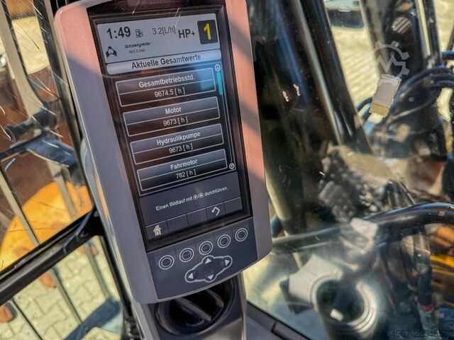 Chain excavator Caterpillar 323FL Kettenbagger OQ70/75 vollhydr.