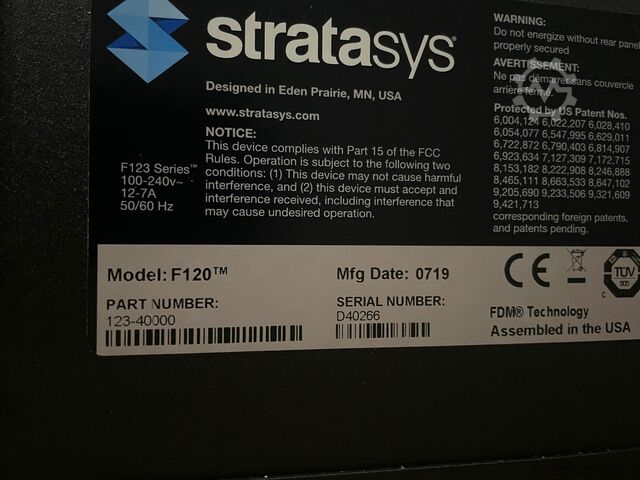 3D Drucker Stratasys F120